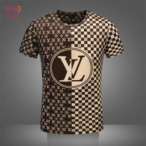 lv shirt with logo on right|lv shirts for men.